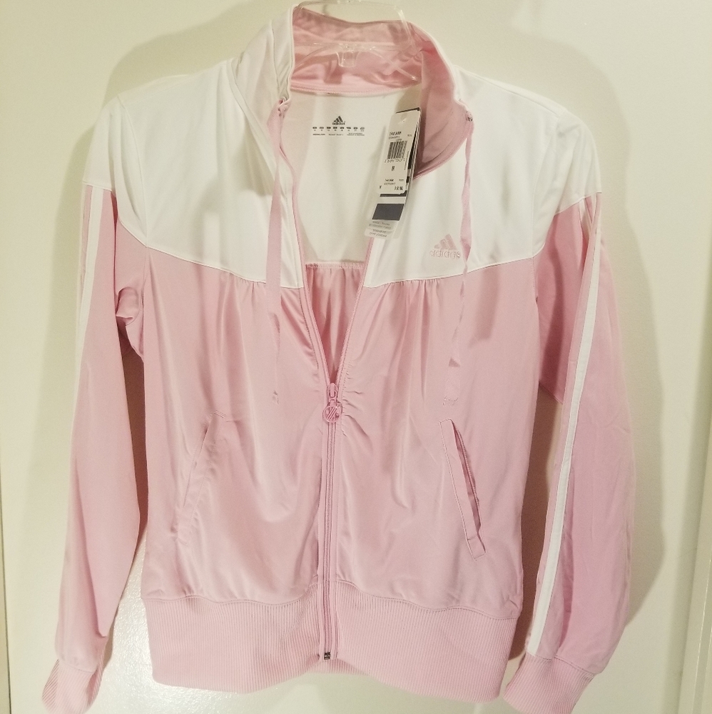 Adidas Tricot Jacket Women's Pink White